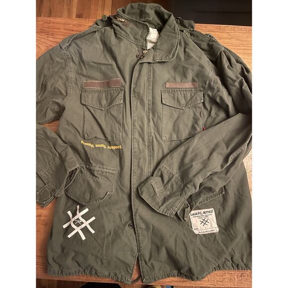 Rothco Jacket Mens Medium Military M-65 Field Regular Army USMC OD M65 Lucid FC - Picture 1 of 11
